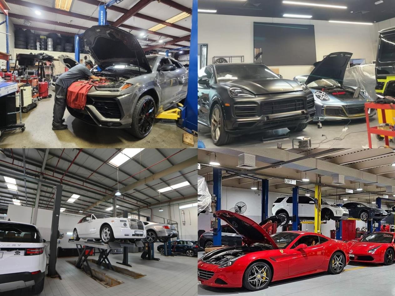 one stop used oem dismantled parts supply for middle east luxury  supercar repair groups-0
