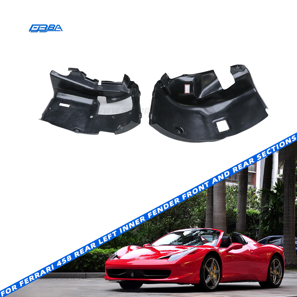 Genuine Used Left Rear Inner Fender Liner Kit OE 83779600 82471700 For Ferrari 458 Fast Shipping 