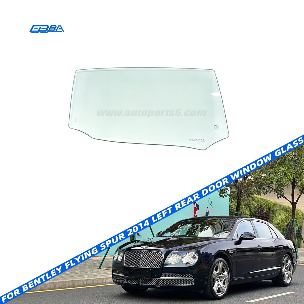 Aftermarket Rear Left Door Glass For Bentley Flying Spur 2014 Luxury Vehicle Replacement