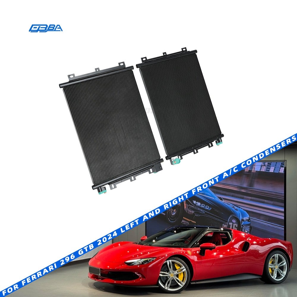 262836 Left And Right Front AC Condenser Aftermarket Replacement Part For Ferrari 296 GTB 2024