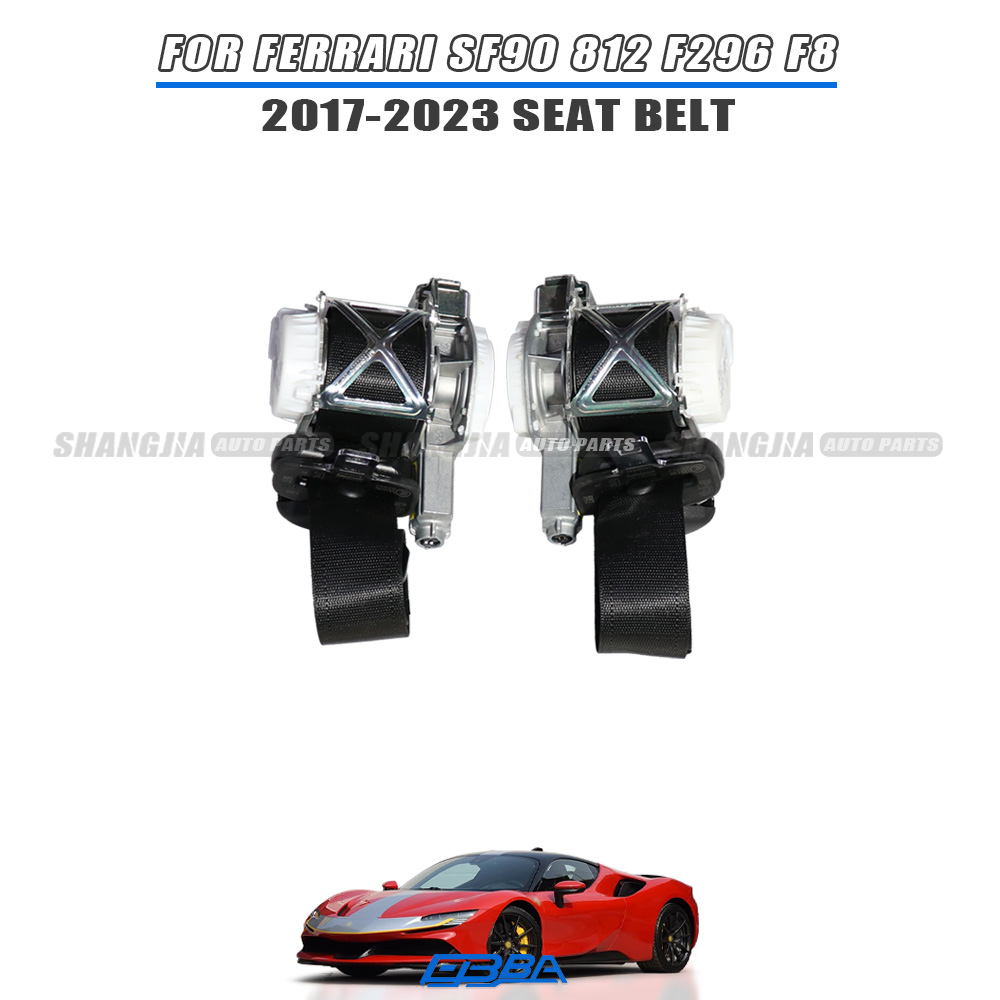 Used Safety Belt Replacement Fit For Ferrari SF90 2017–2023 OEM 736030 737311 737312 735924 738750