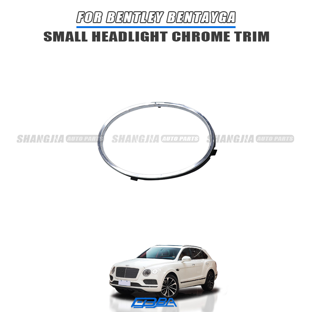 Genuine Used Headlight Chrome Ring Small For Bentley Bentayga 2020 OEM 36A807823C