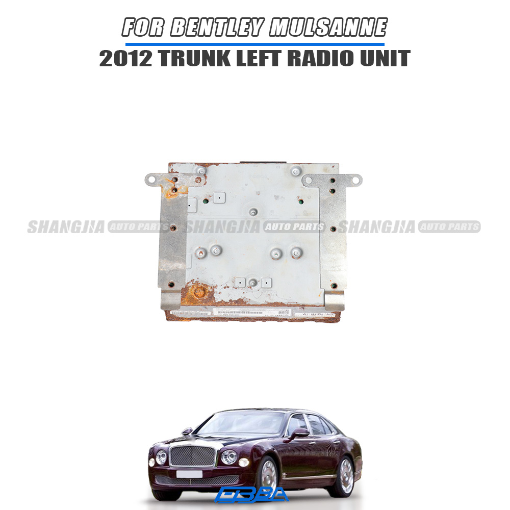 Left Trunk Radio Unit 4H0035056 For 2012 Bentley Mulsanne Genuine OEM Used Part  