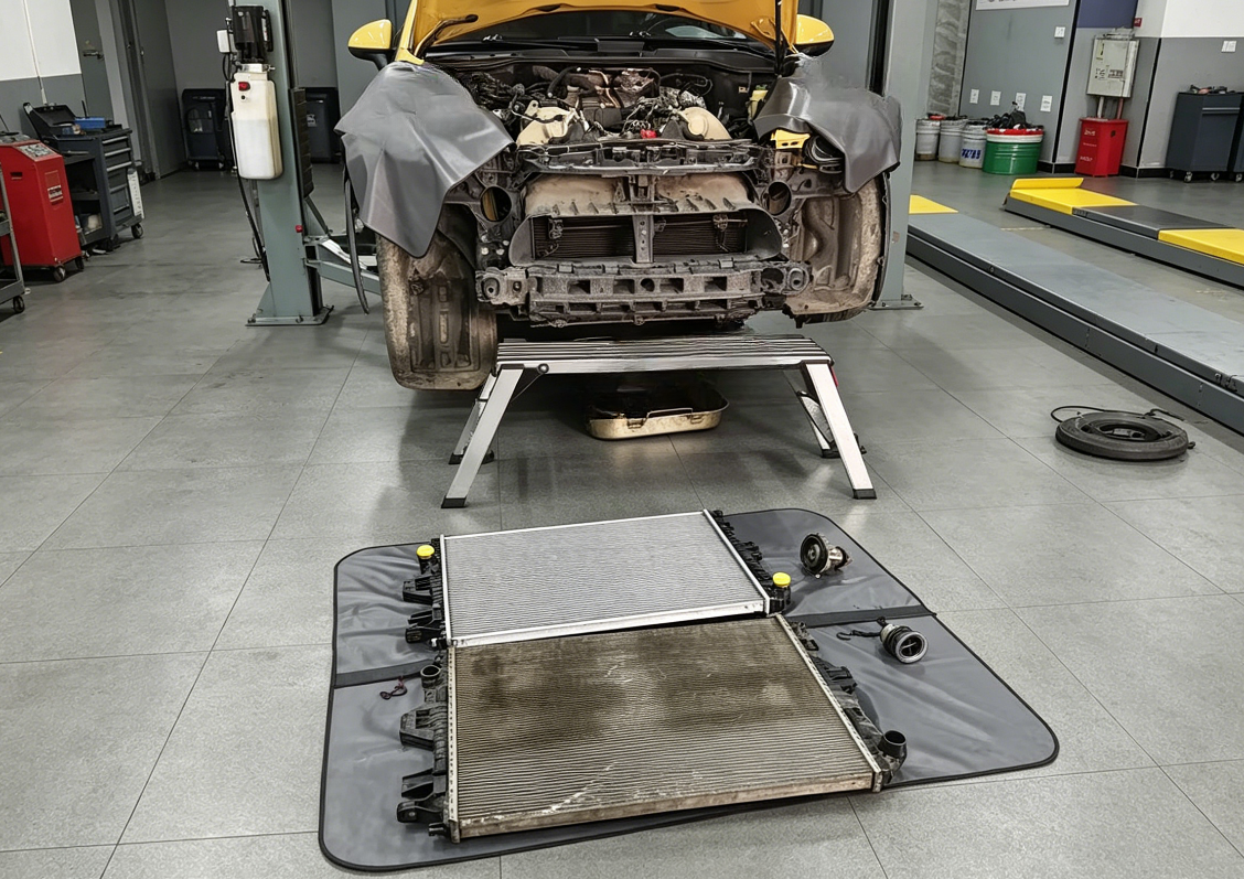 Porsche Cayenne S 4.8 V8 Cooling System Parts Solution