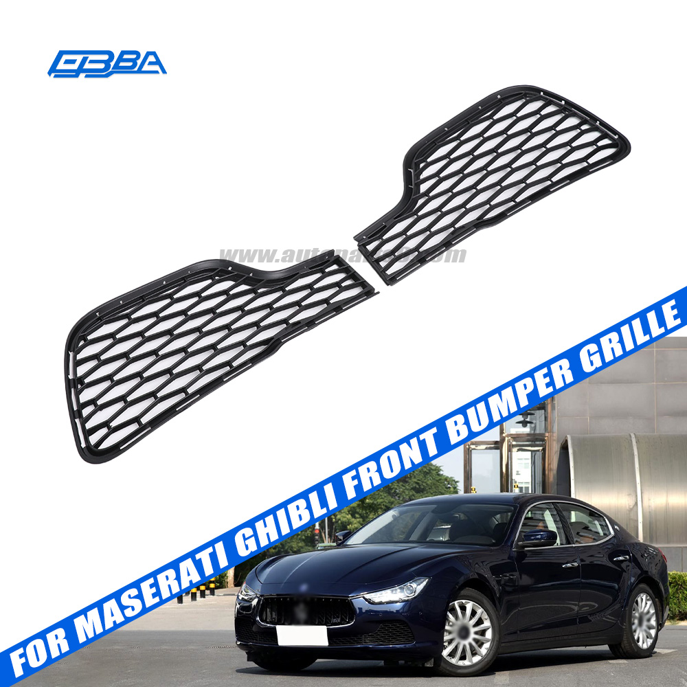 Front Bumper Lower Grille For Maserati Ghibli 2013-2017 Replacement 670010764F