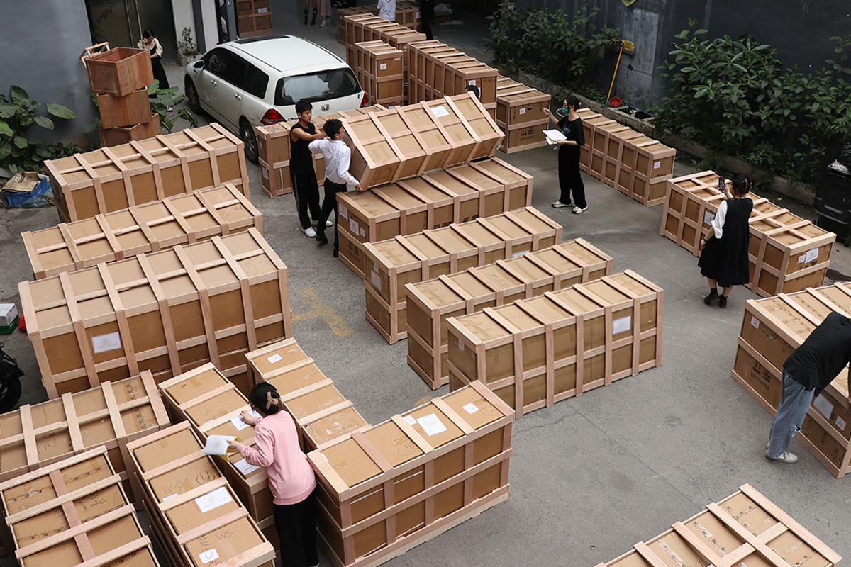 Full Container of Supercar Parts Delivered to US!