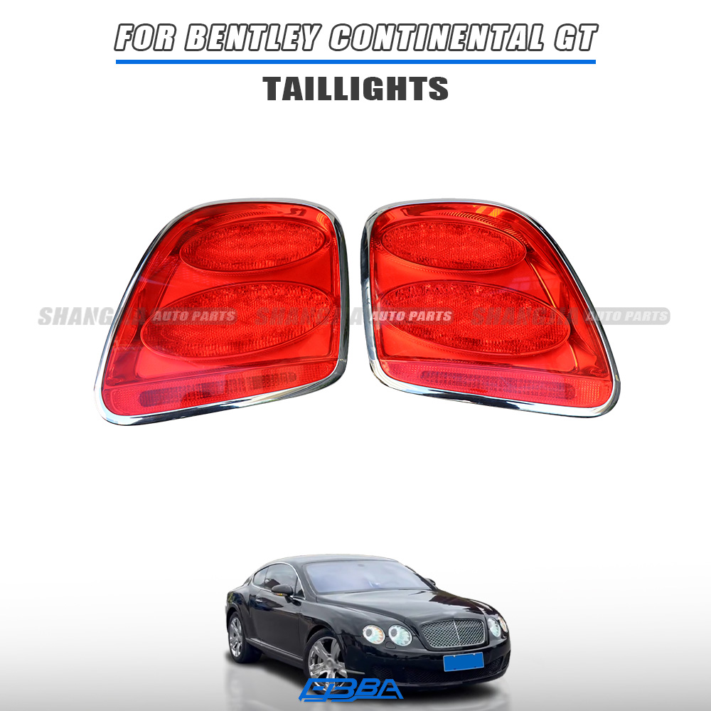 Zadný zadný svetelný súčiastka pre Bentley Continental GT 2012–2015, aftermarket, dokonalá zhoda