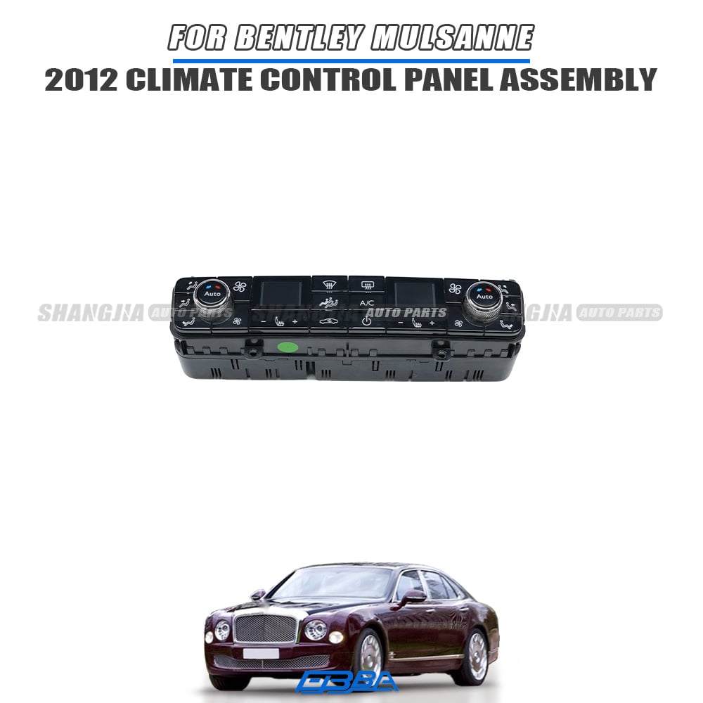 Air Conditioning Control Unit Panel 3Y0907040B For Bentley Mulsanne 2012 OEM Used Replacement  