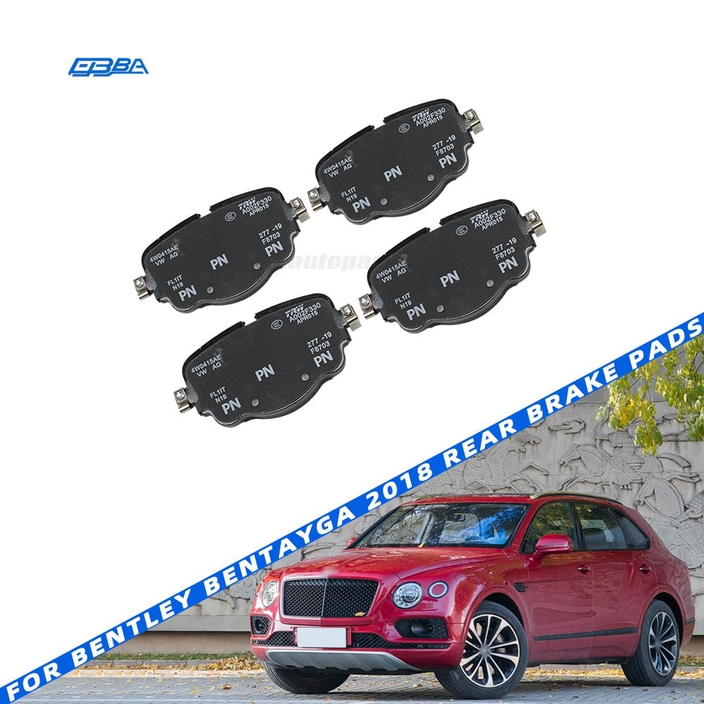 Rear Brake Pads Aftermarket Replacement Part For Bentley Bentayga 2018