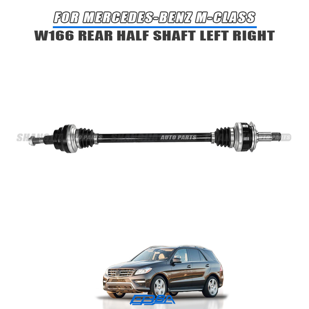 Rear Axle Shaft Left Right For Mercedes-Benz W166 M-Class Aftermarket Replacement OE 1663501110