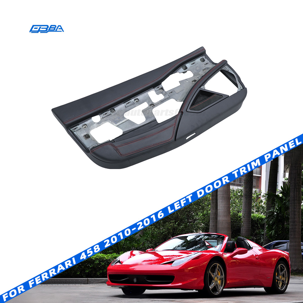Left Door Trim Panel For Ferrari 458 2010-2016 Used OEM Leather Interior OEM 826439