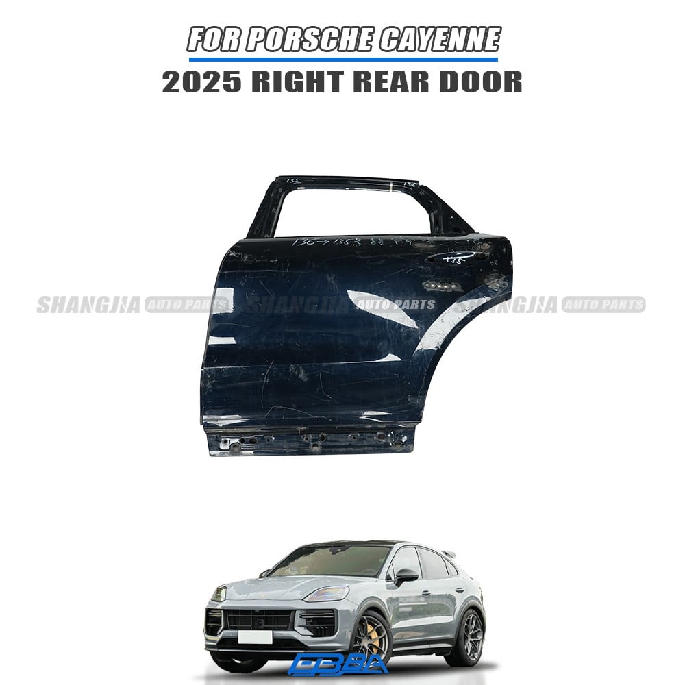 Right Rear Door Genuine OEM Used Replacement Part For Porsche Cayenne 2025