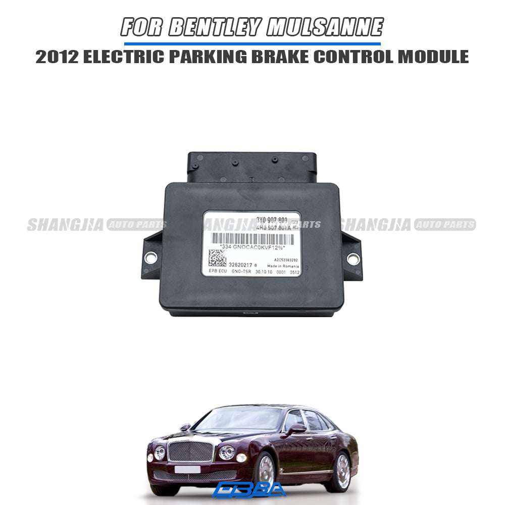 For Bentley Mulsanne 2012 Electric Parking Brake Control Module 3Y0907801 Genuine OEM Dismantled Part