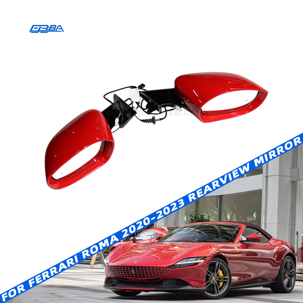 OEM Used Ferrari Roma Side Mirror 2020-2023 Worldwide Shipping OEM LH 935390 RH 935392