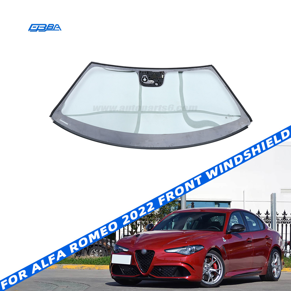 Front Windshield Glass Without HUD With Sensor Bracket  For Alfa Romeo Aftermarket Replacement