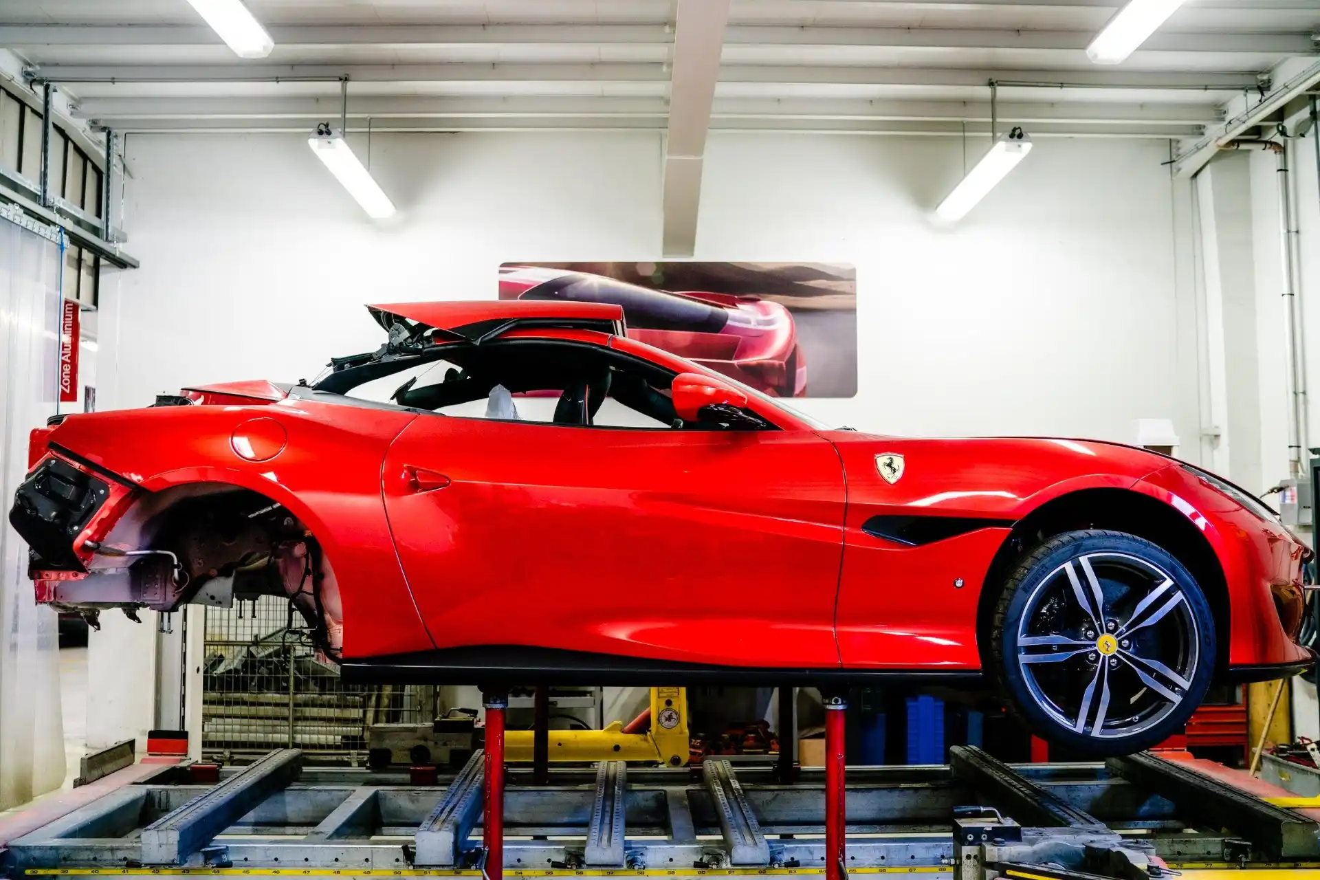 How OEM Used Parts Help Restore Damaged Ferrari Vehicles