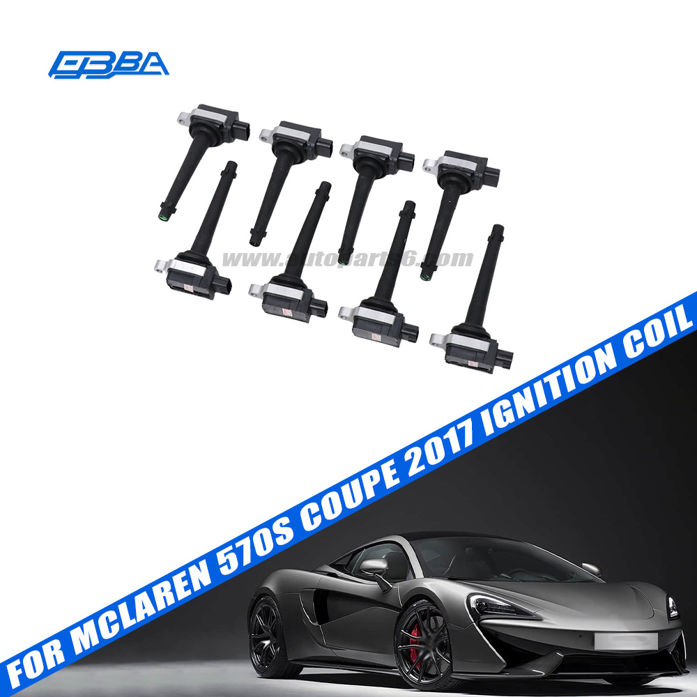 Ignition Coil Set 8pcs OE 11F1892CP For McLaren 570S Coupe 2017 