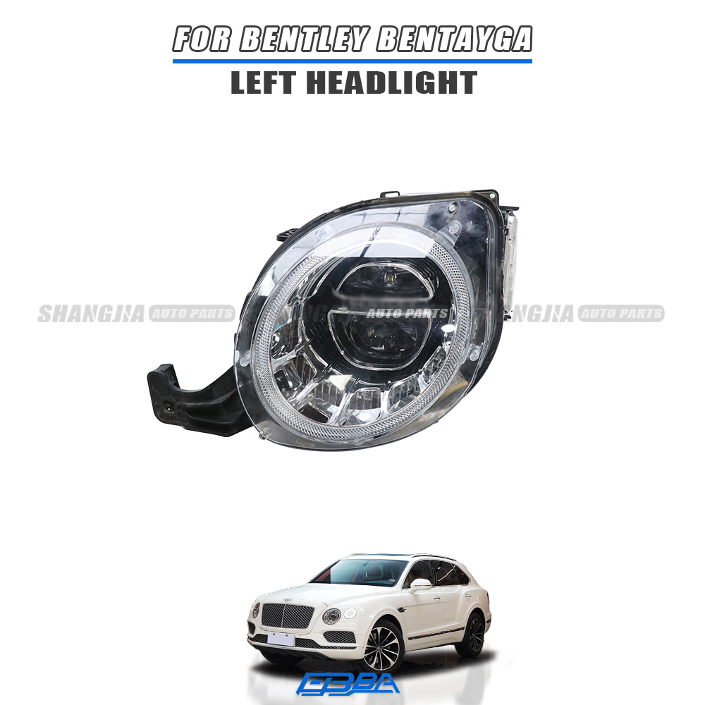 Originálny použitý ľavý svetlomet OEM 36A941005F pre Bentley Bentayga 2020