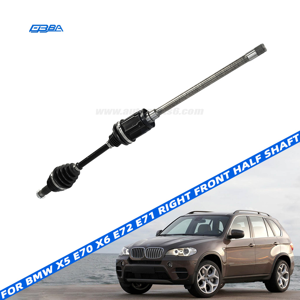 Fit For BMW X5 E70 X6 E71 E72 Right Front Axle Shaft OE 31607545126 Premium Aftermarket