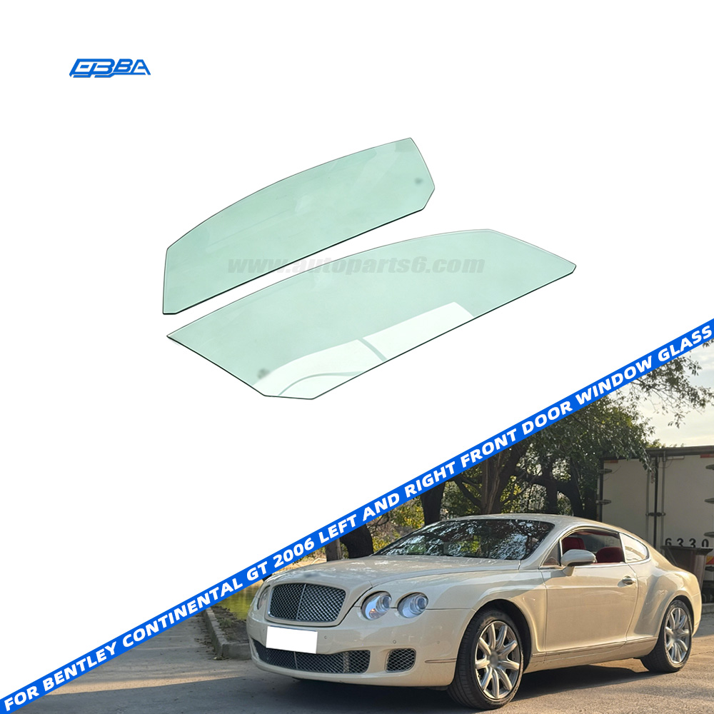 Aftermarket Left And Right Front Door Window Glass For Bentley Continental GT 2006 Replacement