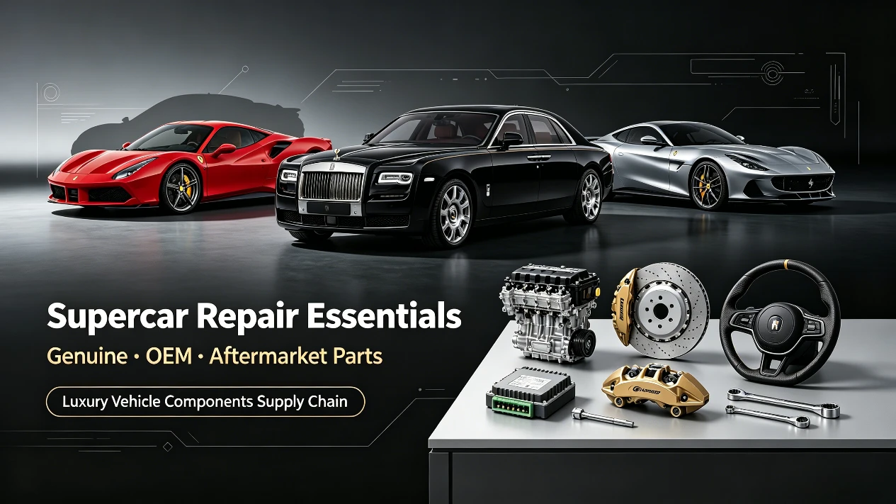 OEM vs Genuine vs Aftermarket: 3 Tiers Every Supercar Owner Must Know