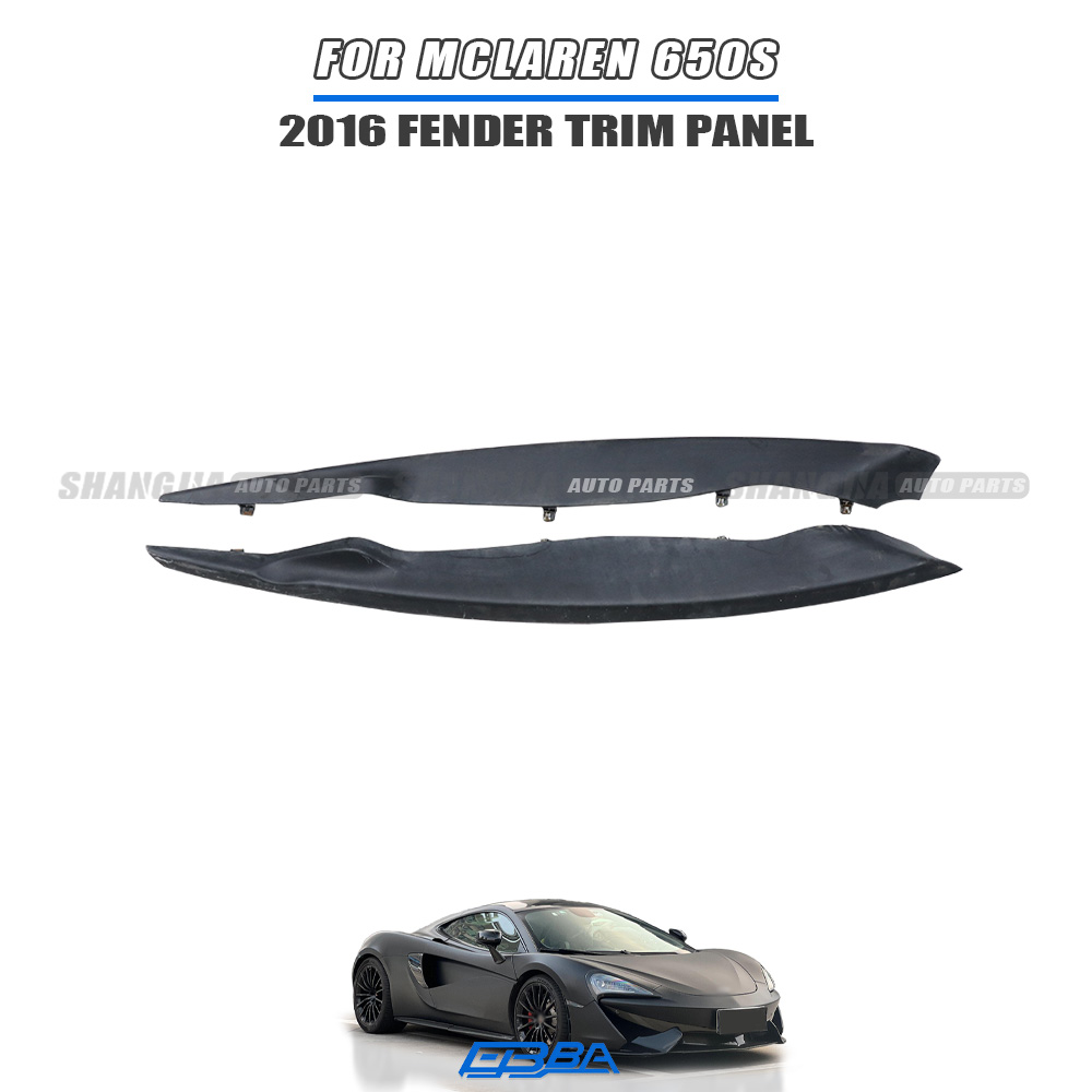 Used OEM Left Right Fender Trim For McLaren 650S 2016 OE 11A6183CP 11A7855CP 