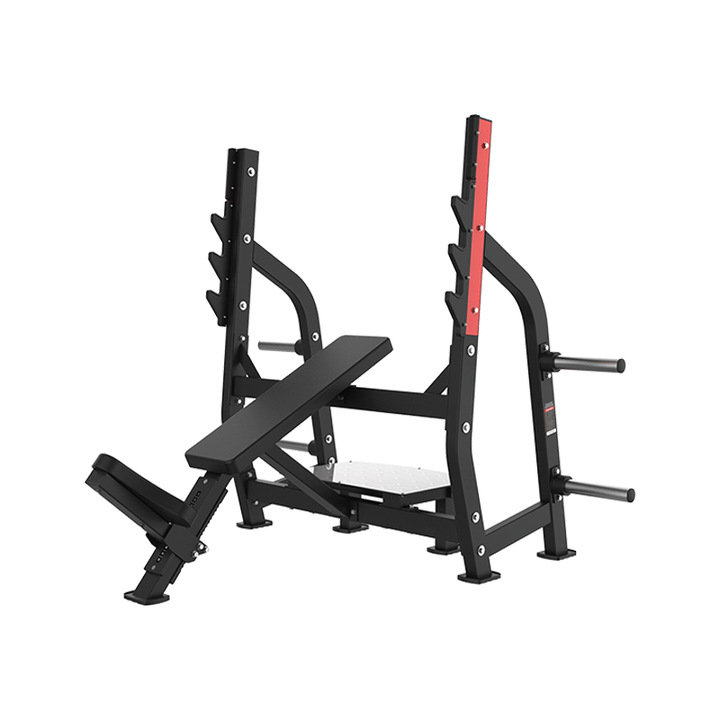 FW-8074 Olympic Incline Bench Size:130X132X147cm weigh:198Ibs (90kg)