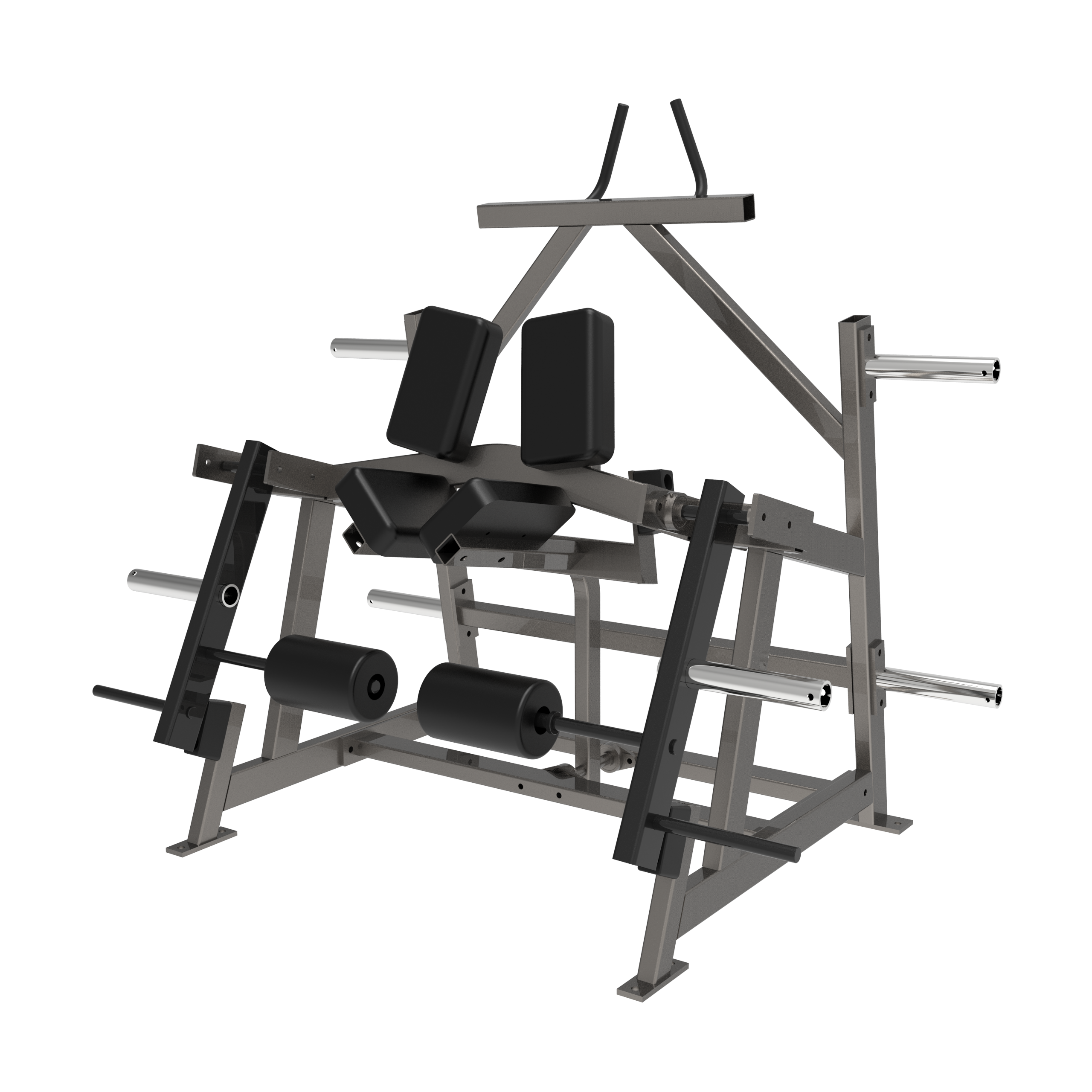 Commercial Iso-Lateral Plate Loaded Standing Shoulder Press Gym Equipment PL-8056, Size 202*167*212cm, Weight 370 lbs (167.8kg)