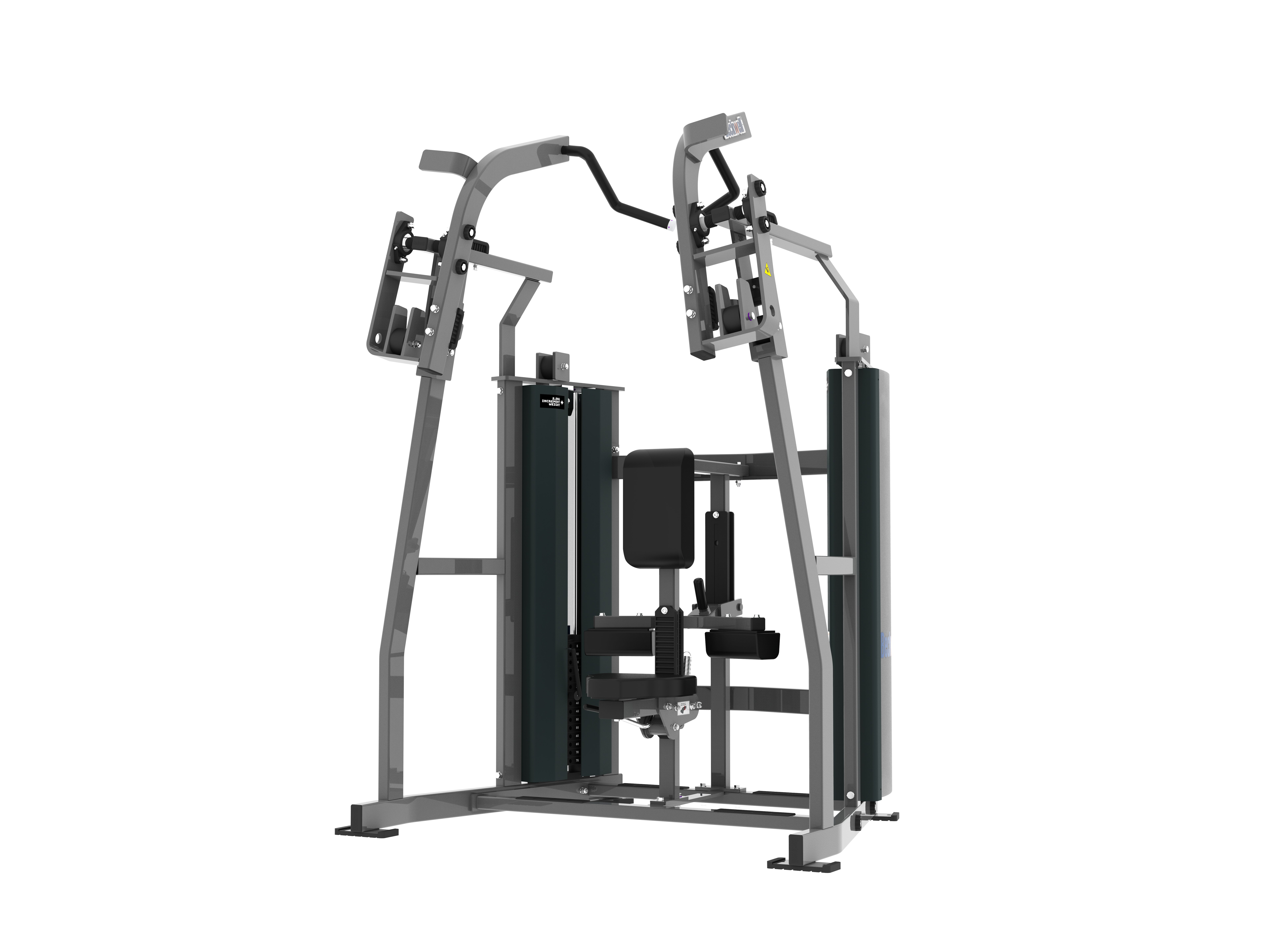 8005-MTS Iso-Lateral Front Pulldown size:122*147*203cm Weigh:793Ibs (360kg)