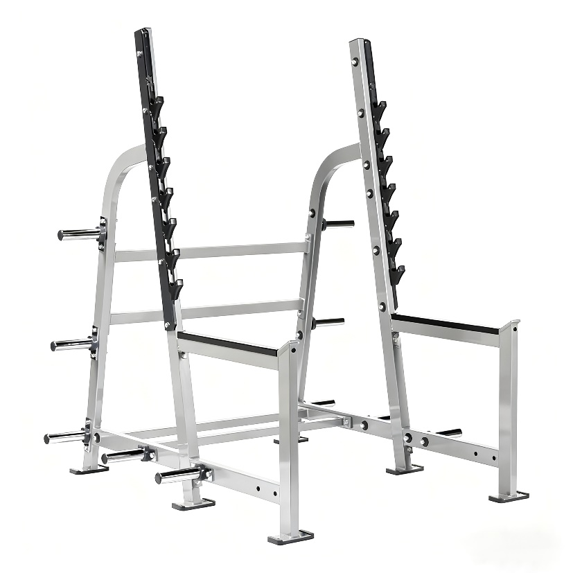 FW-8076 Olympic Squat Rack Size: 150*173*185cm Weigh: 290 Ibs (132kg)