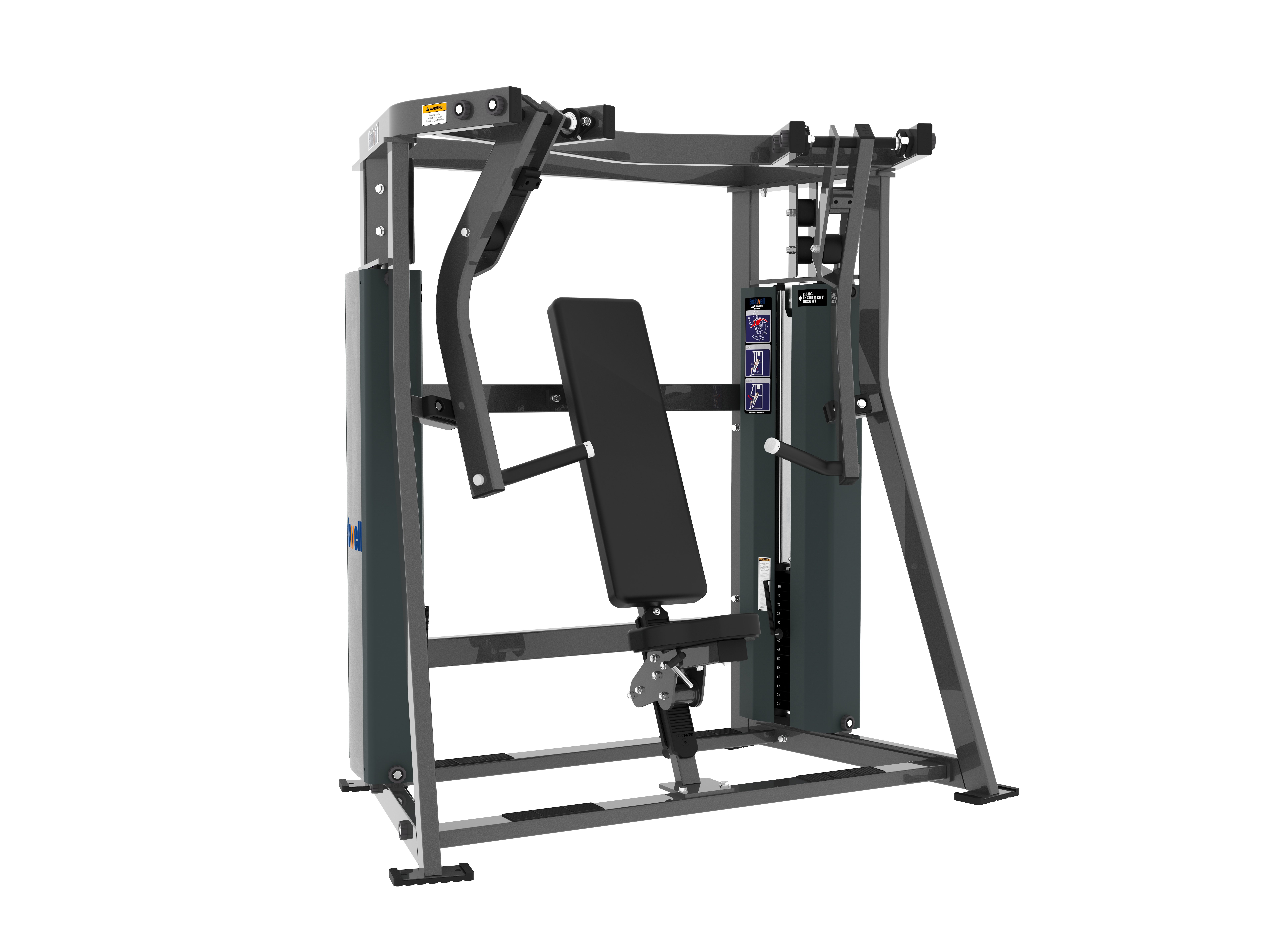 8004-MTS Iso-Lateral Decline Press Size:99*163*168cm Weigh:755Ibs(342kg)