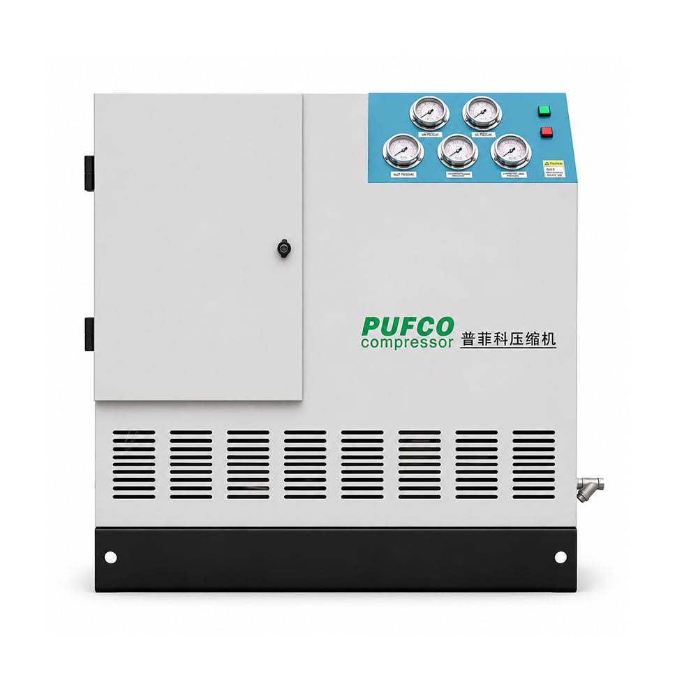 Silent Oil-free oxygen compressor