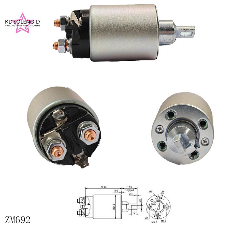 692-es 12 V-os autó szolenoid szeleprelézés Mitsubishi teherautóhoz és excavátorhoz