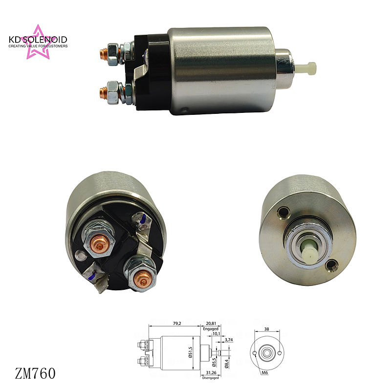ZM760 Automata indítórelé mágneses kapcsoló