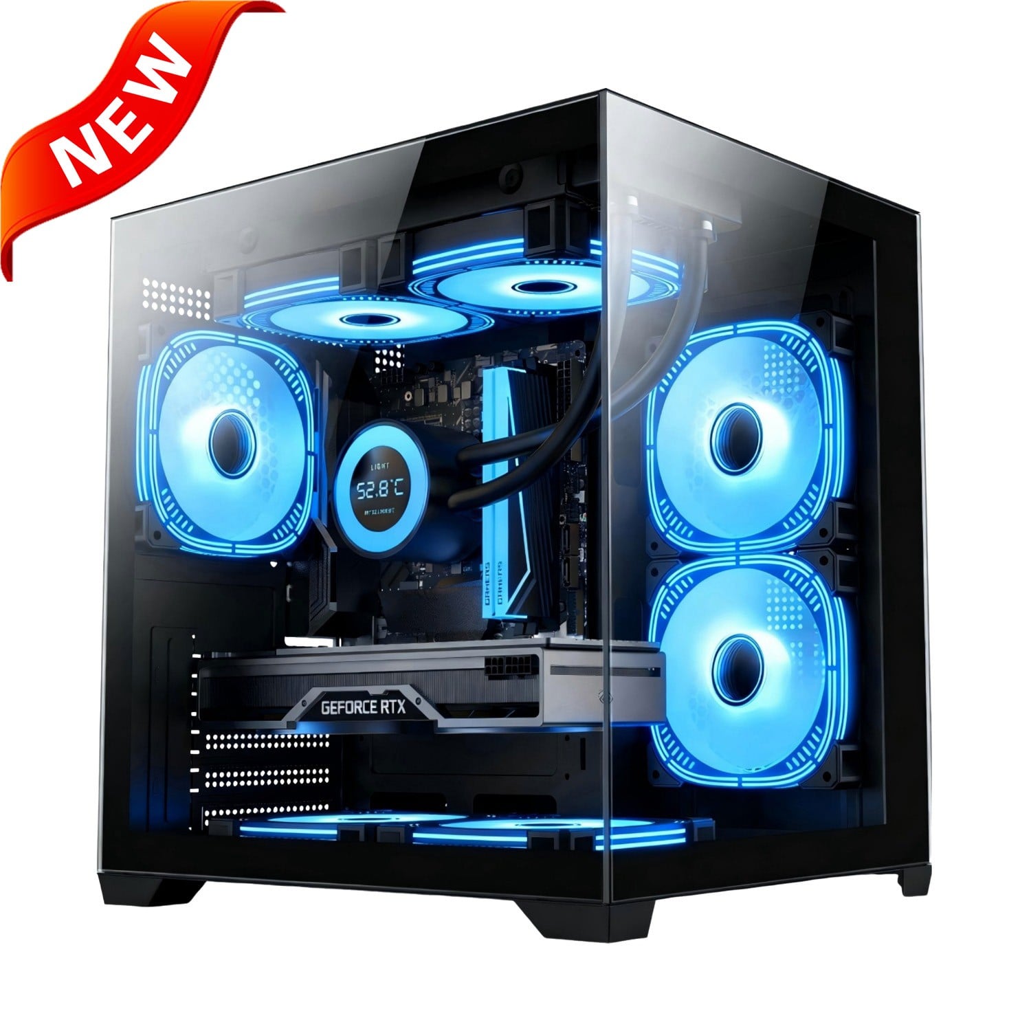 علبة حاسوب ألعاب M275 من نوع MATX