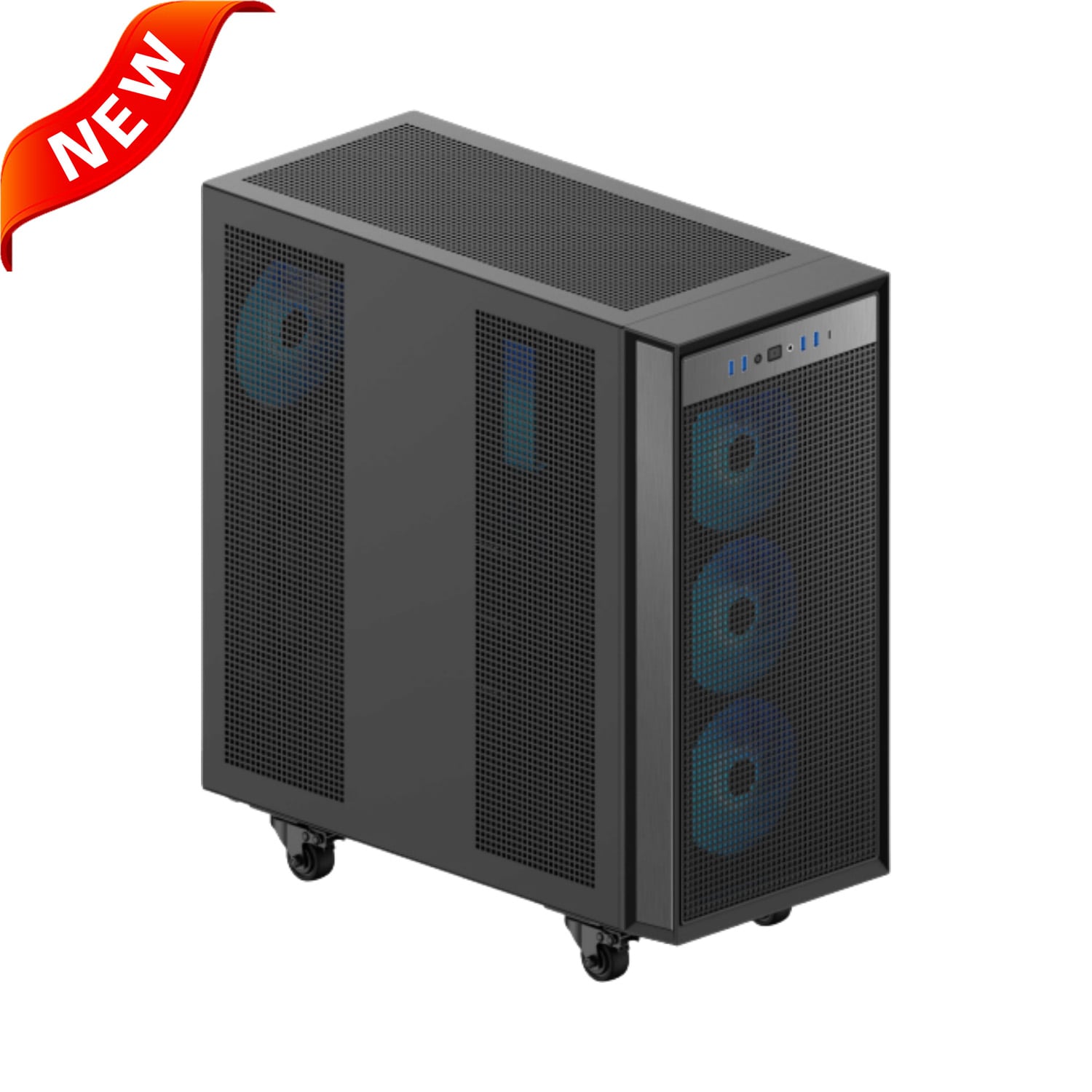AI ARMOR AI Computing Workstation PC Computer Case for 3D Modeling Data Center Server Full Tower Chassis