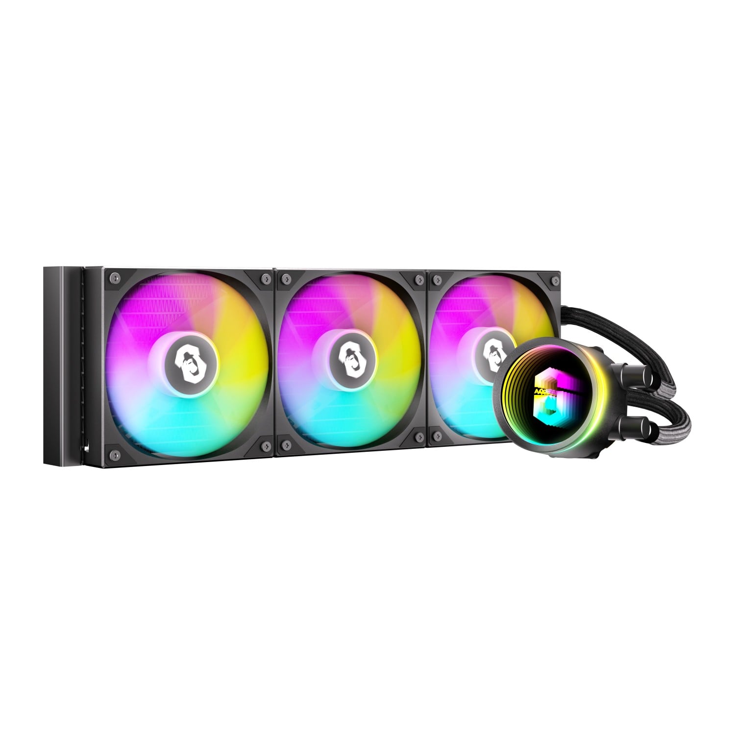 Chłodzenie cieczowe CPU J360-F z wentylatorami ARGB