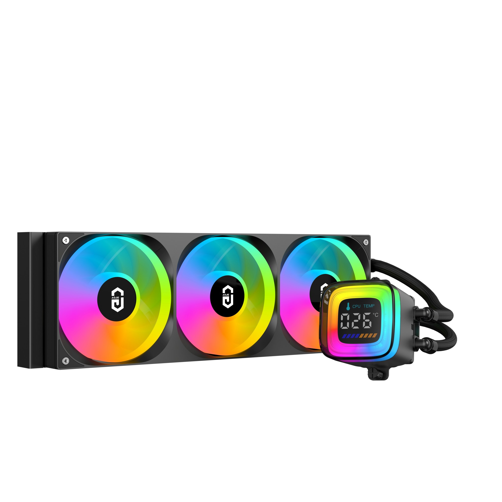 Z360-A CPU liquid Cooler with Digital Display