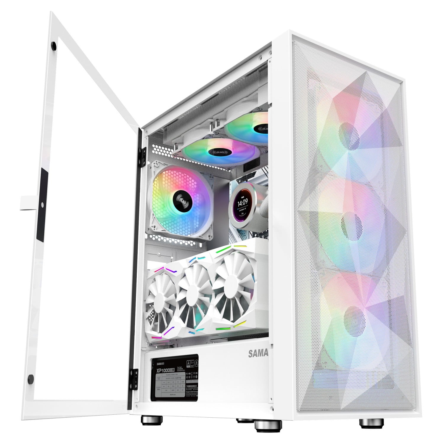 3509 ATX Computer Case with Open Door