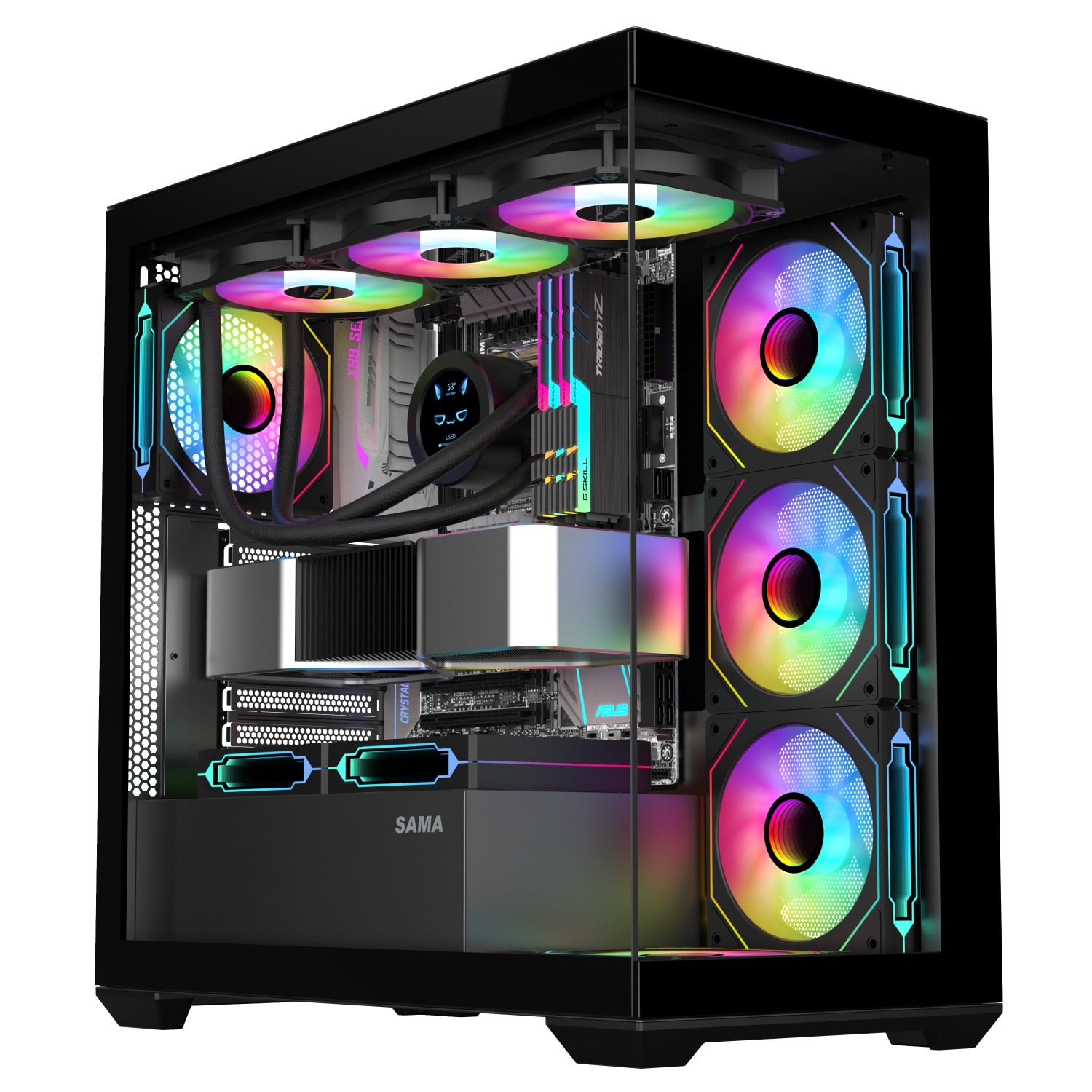 SV01 ATX Gaming PC Case