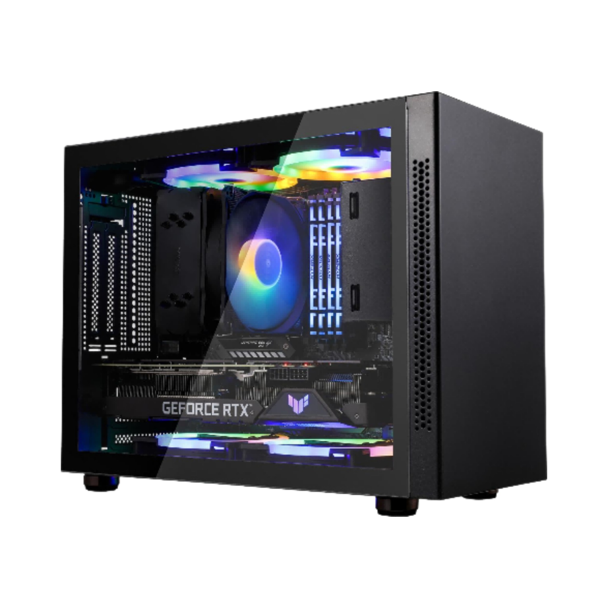 IM01 Compact Micro ATX PC Case, ATX/SFX PSU Support