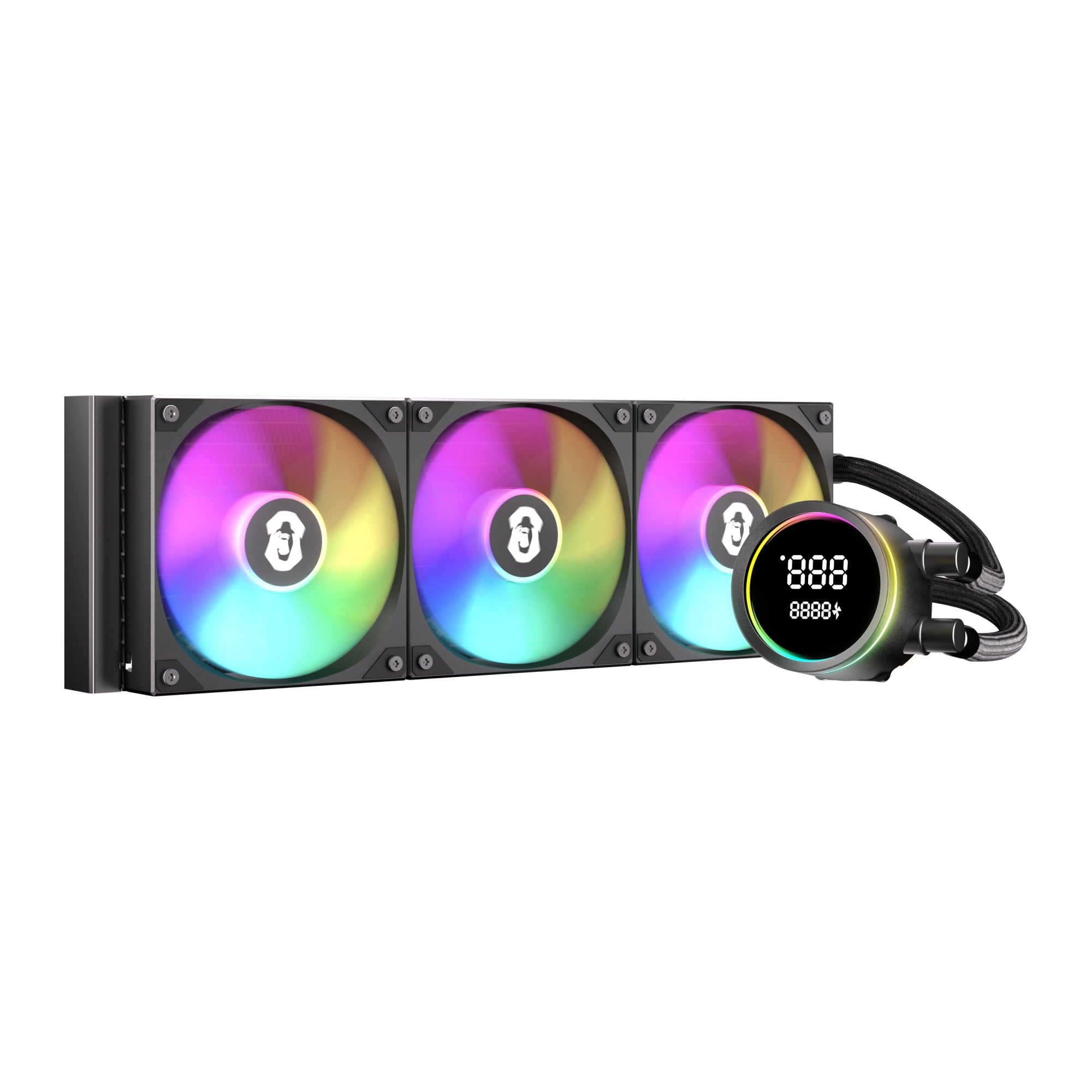 J360-G CPU Liquid Cooler with Digital Display