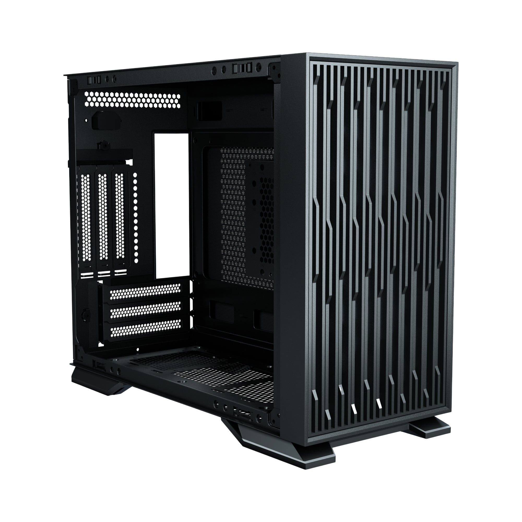 obudowa PC do gier typu Mini-ITX model 1681 z dolną taśmą świateł ARGB