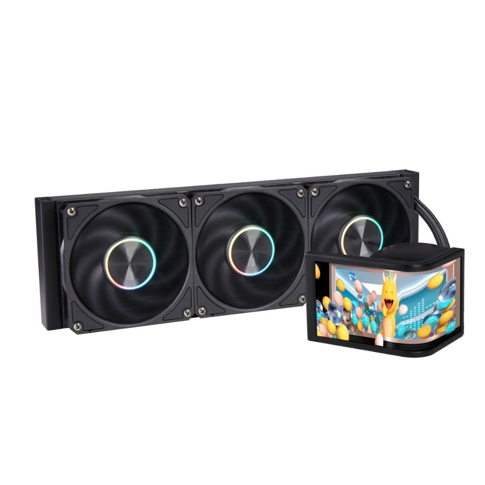 C360-F CPU Liquid Cooler with Curve LCD Display