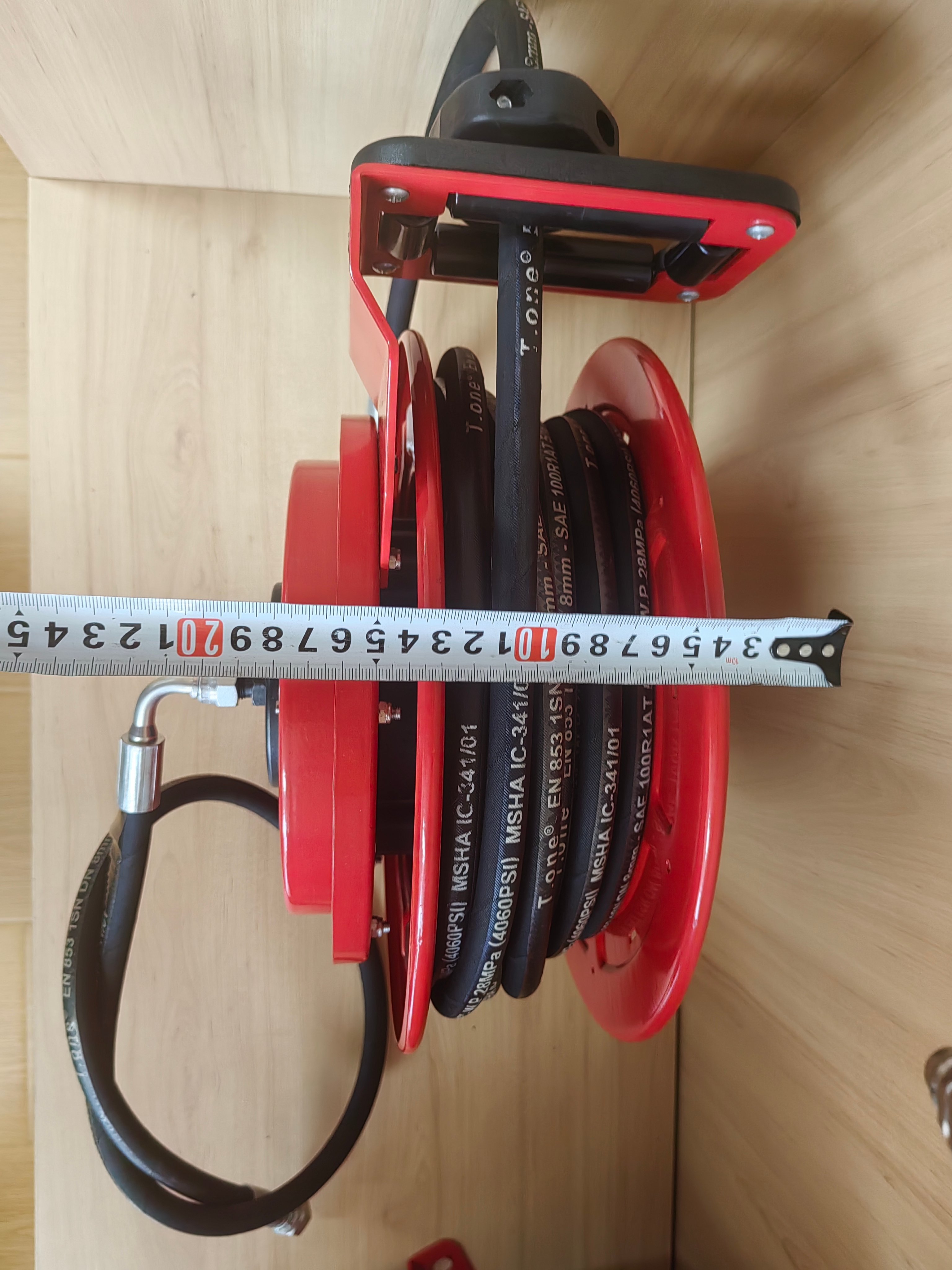 industrial grade high pressure hose reel 200 300 bar db 1s-0
