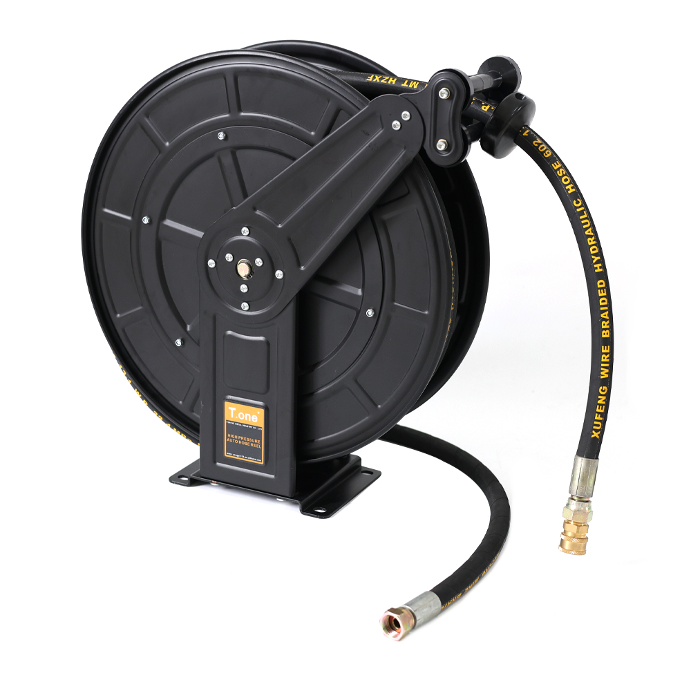 Installation Guide for Air Compressor Retractable Hose Reels