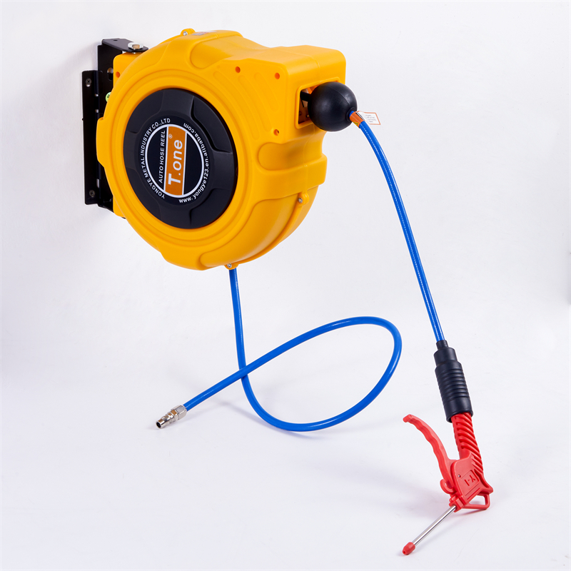 50 ft Pneumatic Surface Designed for Factory Workshop Air Hose Reel