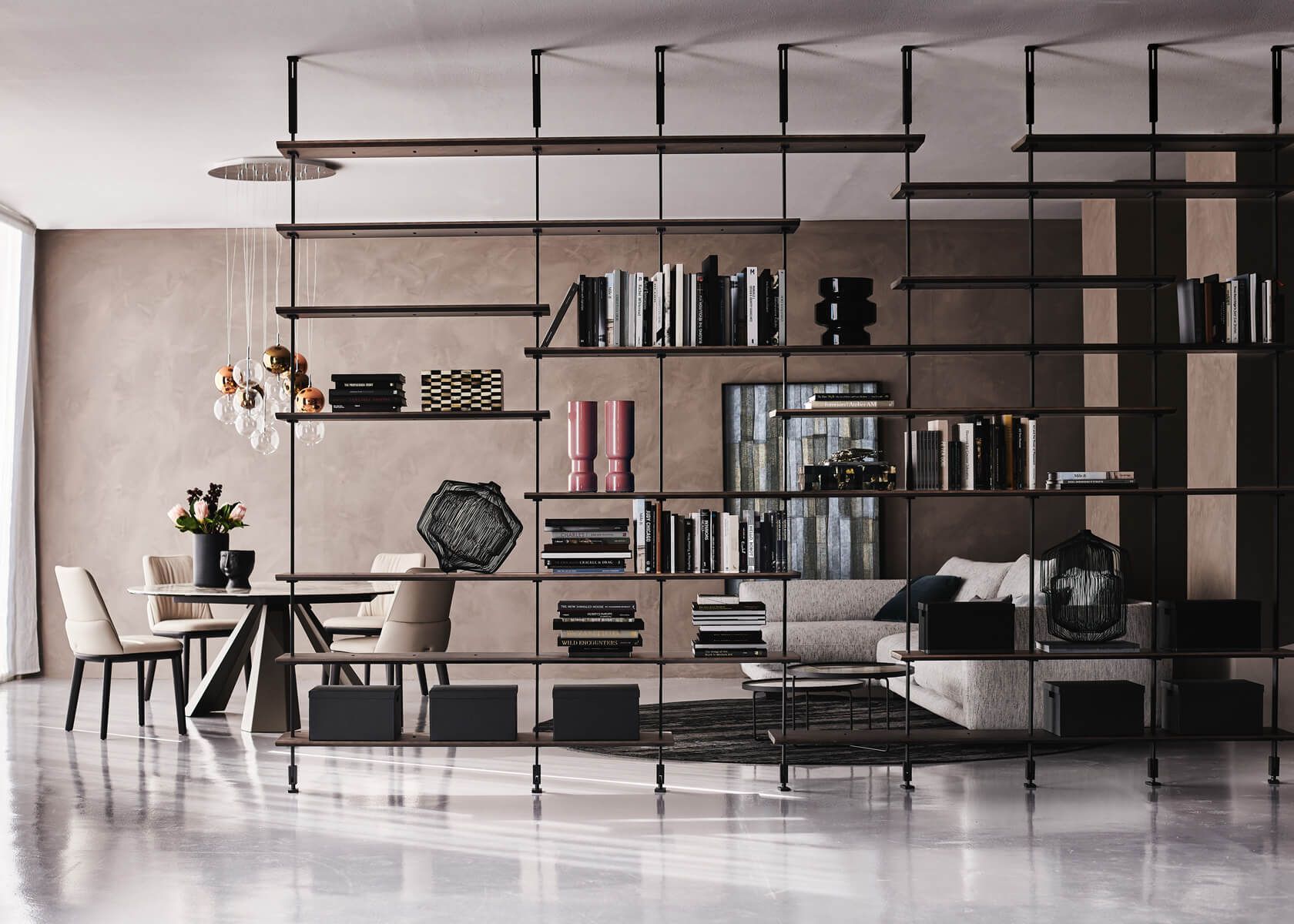 Maximizing Use of Luxury Modern Bookshelf Designs