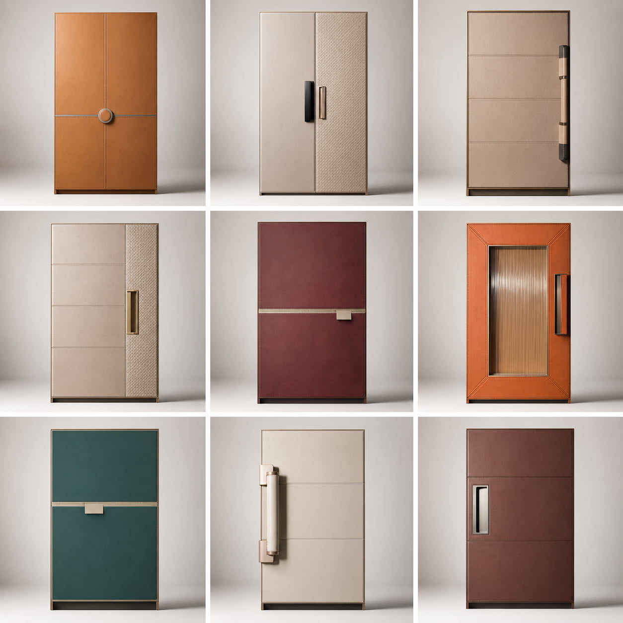 ESM leather door design collection overview one