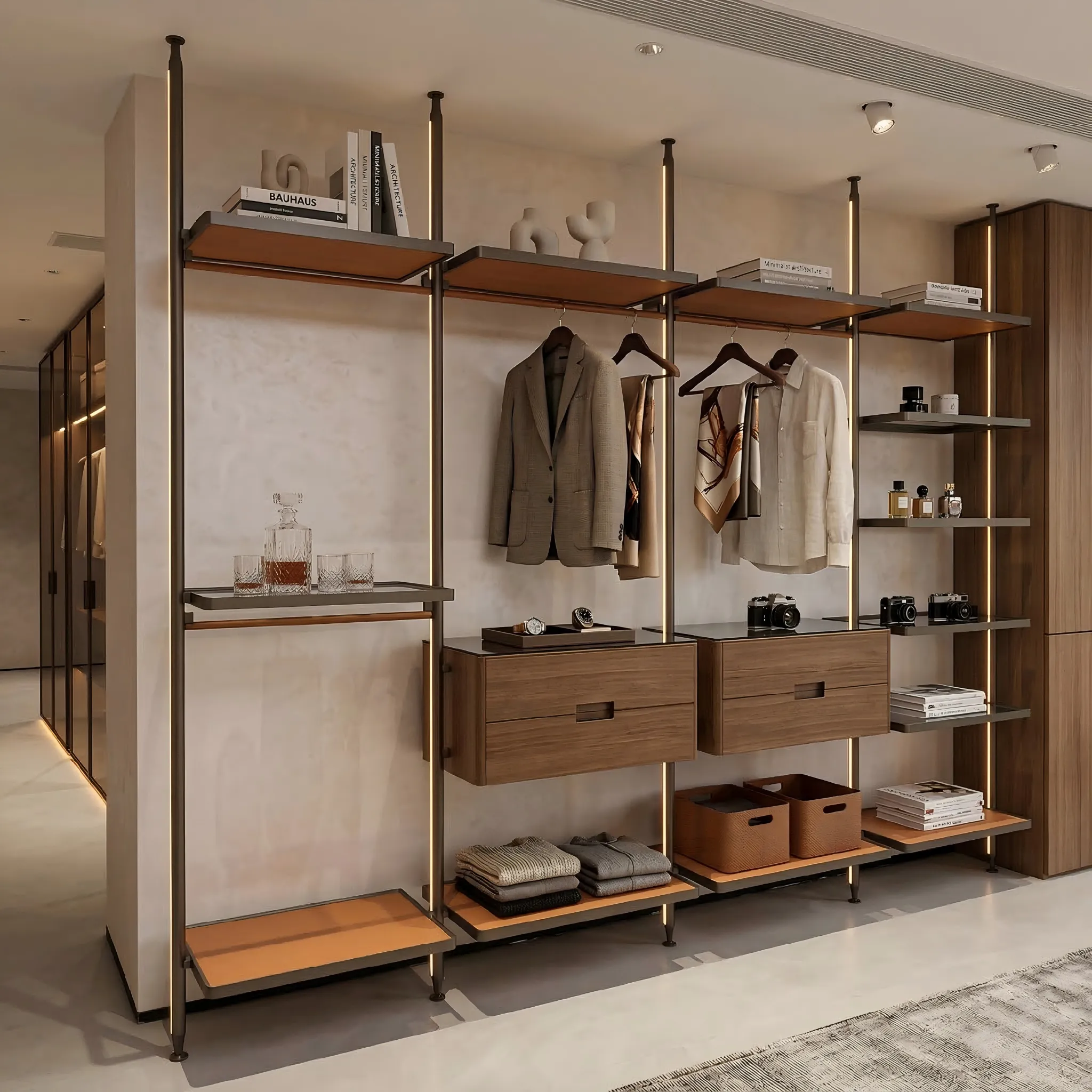 Is a Luxury Modern Walk-In Wardrobe Your Fit?